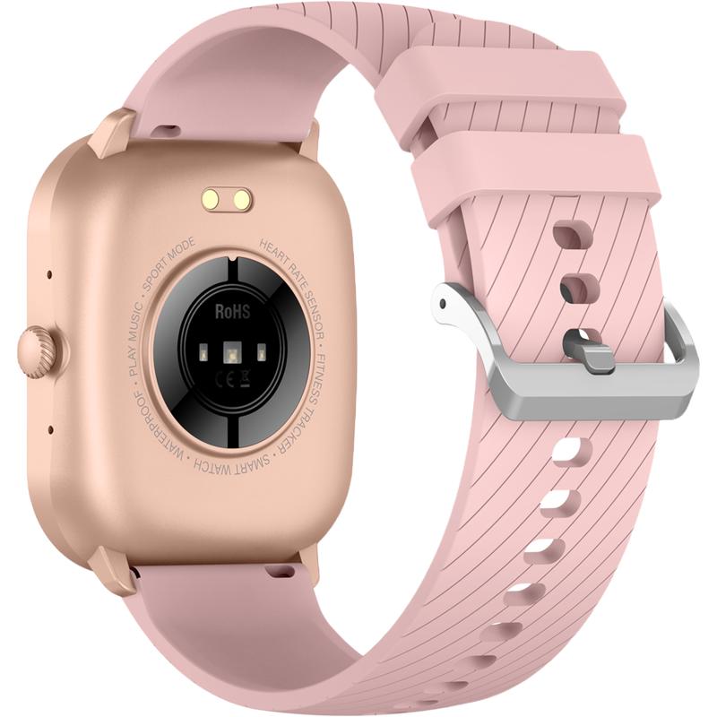 Denver smartwatch - pink - buckle