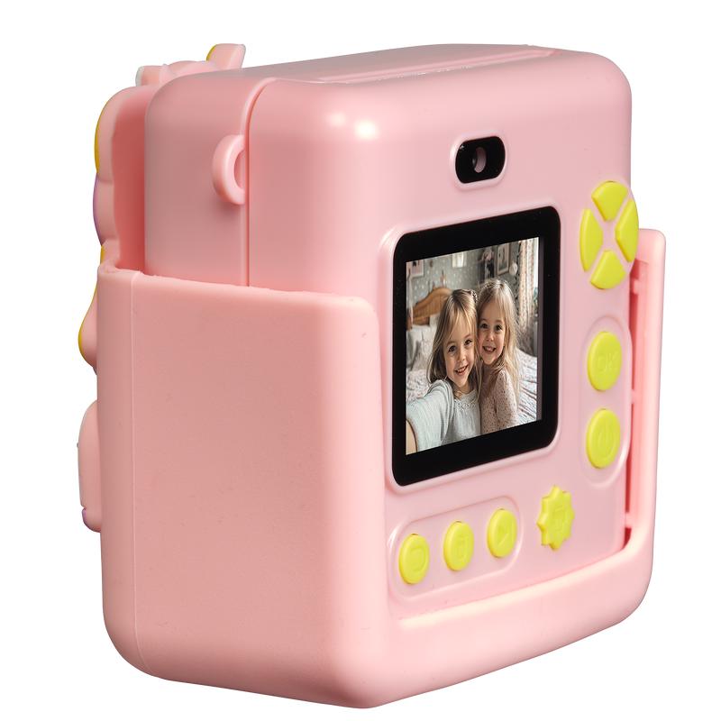 Appareil Photo Instantané Pour Enfants – 1080P, Avec Jeux Et Lecteur De Musique, Cadeau Idéal Anniversaire !