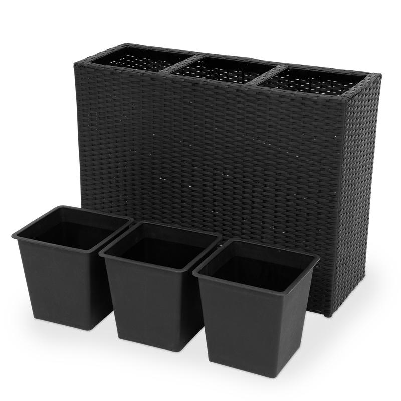 3 removable inner pots