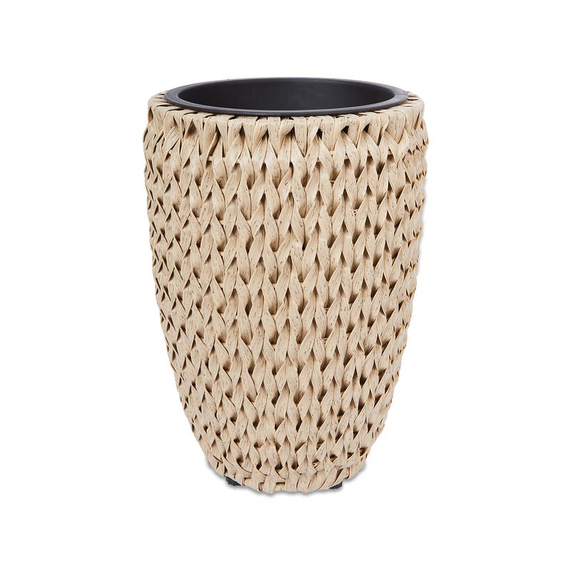 Small tall plant pot - natural