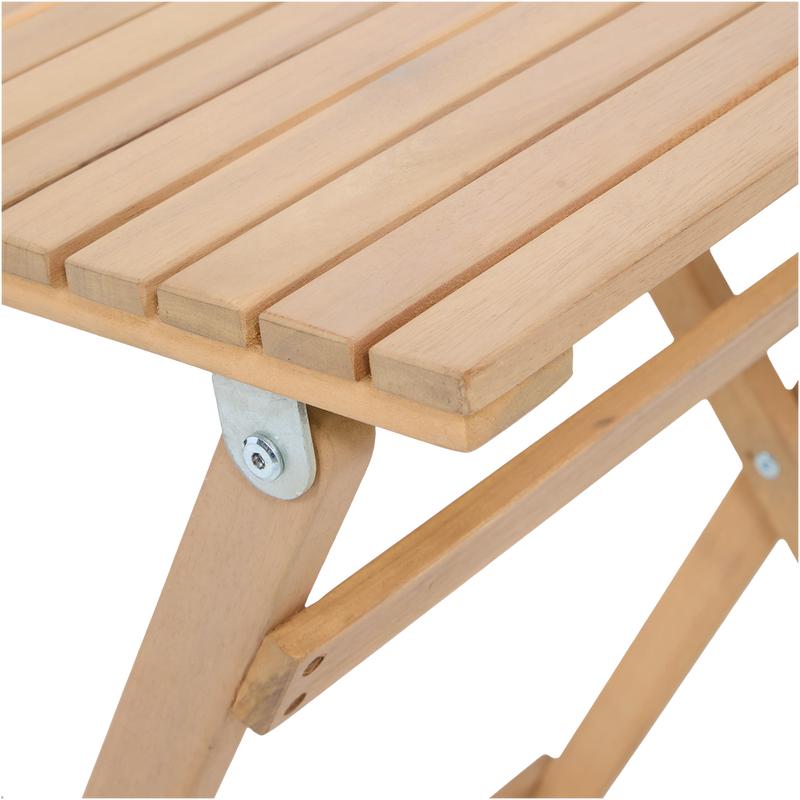 Luxury bistro set - close-up of table