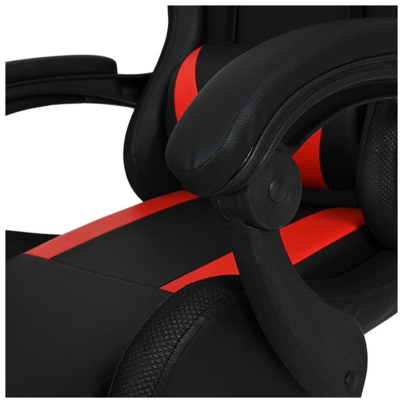Armrests on the gaming chair