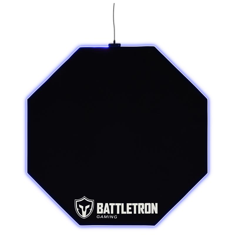 Battletron gaming chair mat top view