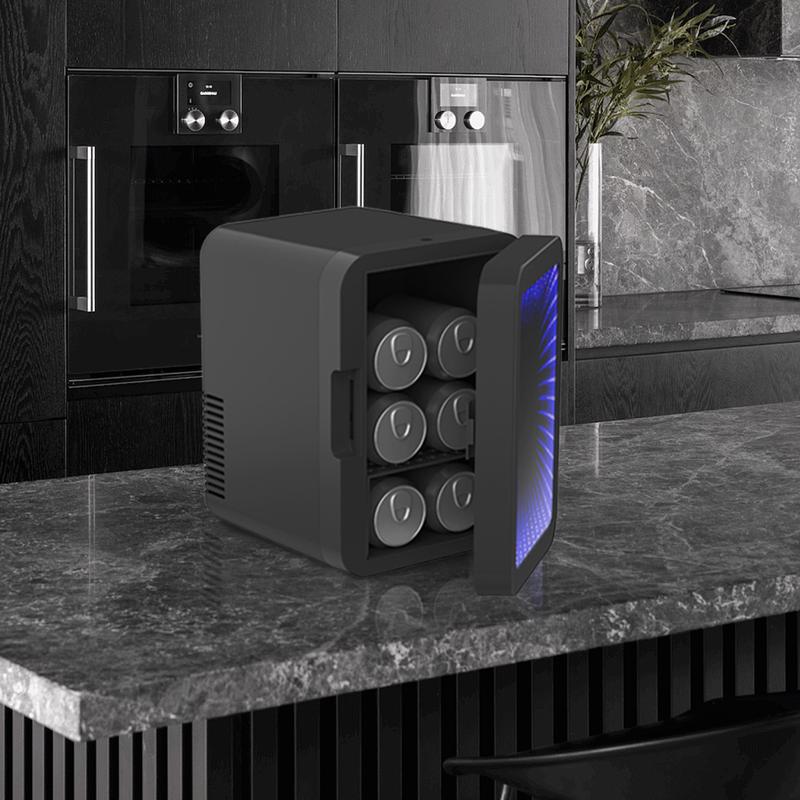 Mini fridge for gaming on the counter