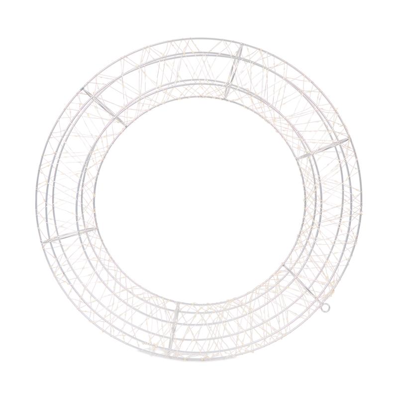 Kerstkrans met 720 ledlichtjes voorzijde