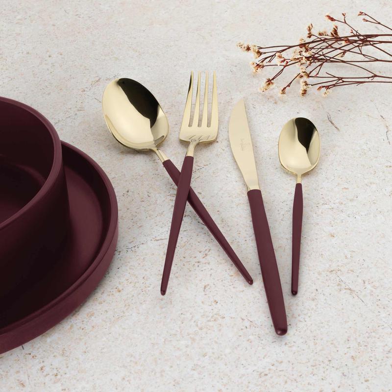 Berlinger Haus luxury cutlery set on table