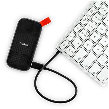 Disque dur SSD SanDisk plugged