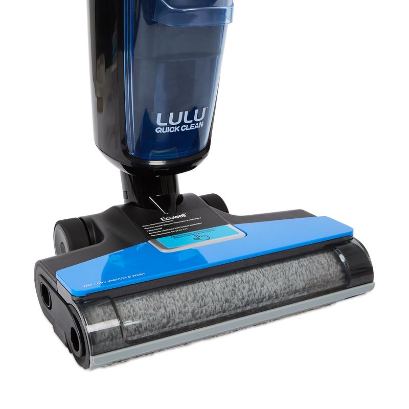 Ecowell wet/dry vacuum cleaner with mopping function nozzle front