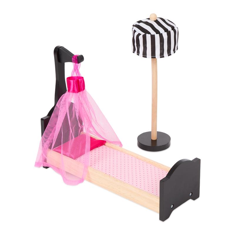 KidKraft wooden doll's house Amelia bedroom furniture