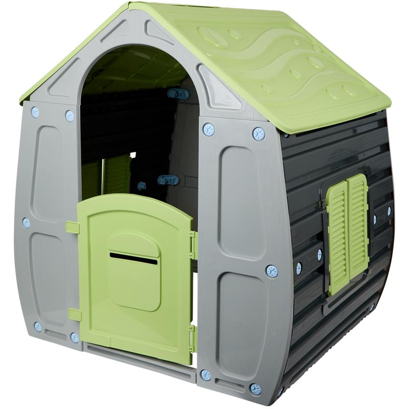 Magical green/grey playhouse for children 