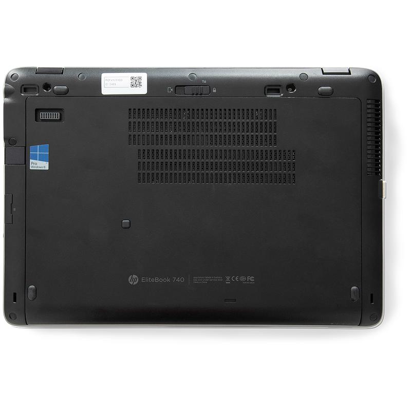 HP Elitebook 740 with touchscreen - underside