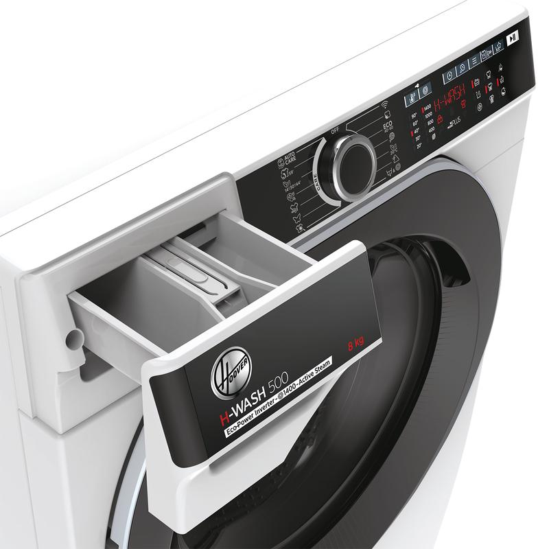 Hoover smart wasmachine H-WASH 500 wasmiddelvakjes