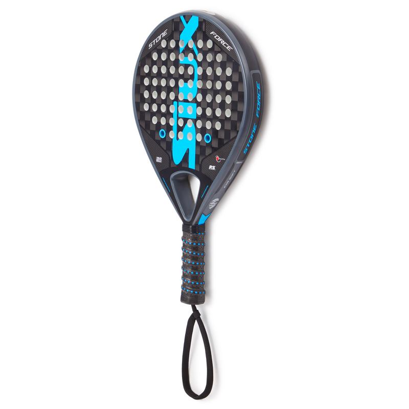 Siux Stone Force Padelracket schuin aanzicht