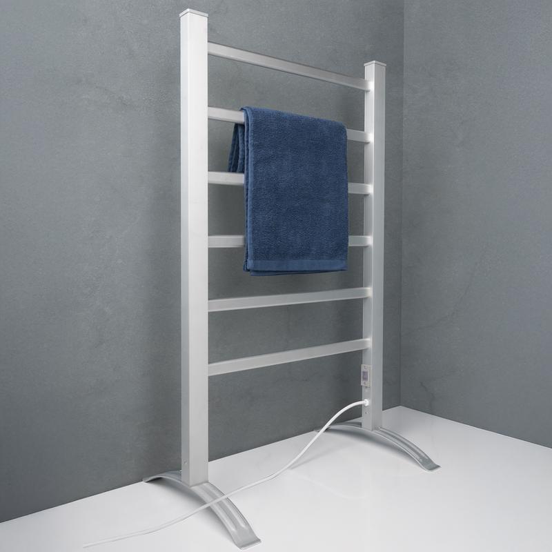 Dirt Devil electric towel warmer - in use standing