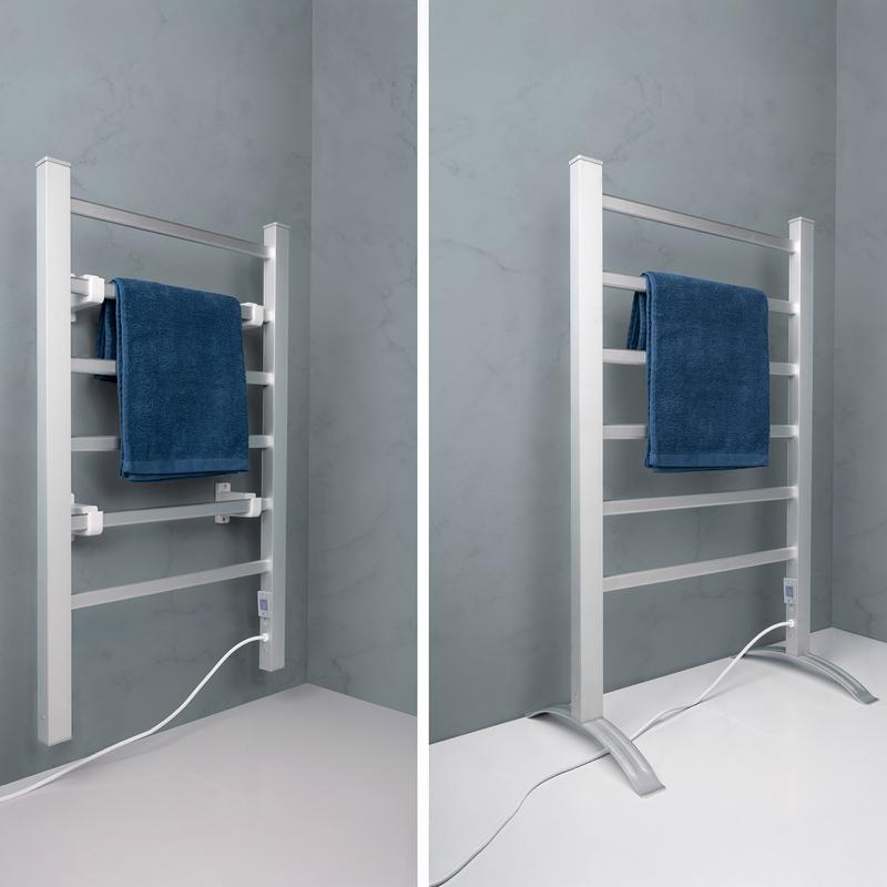 Dirt Devil electric towel heater - mounted and free-standing