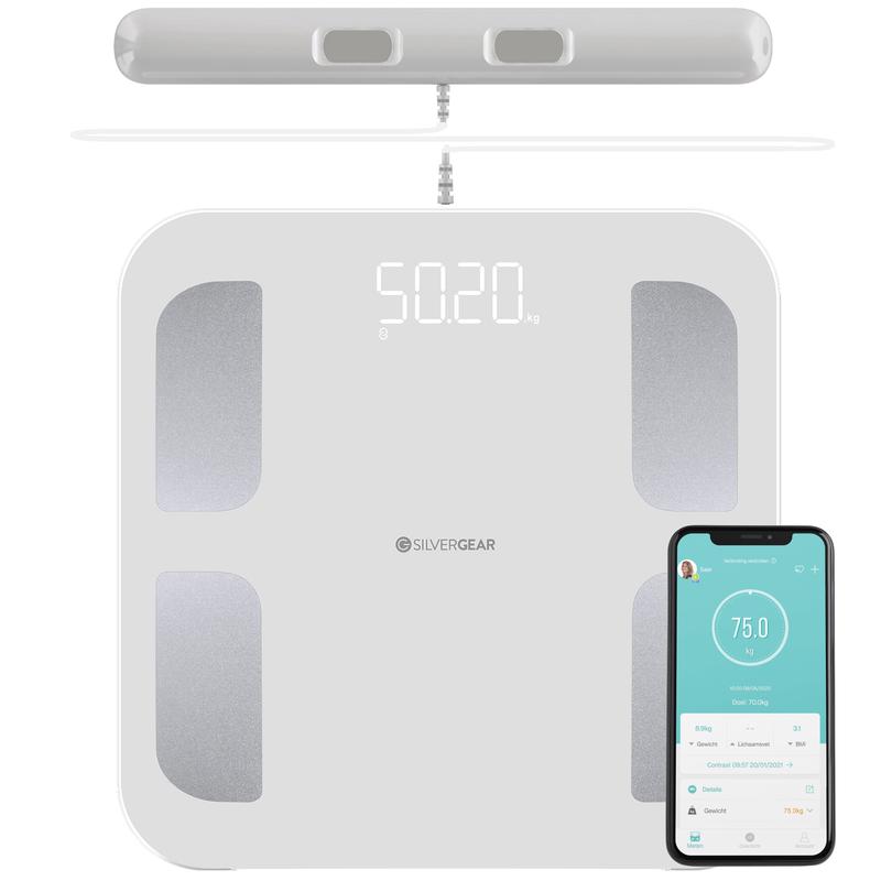 Smart Kitchen Scales with App - Silvergear