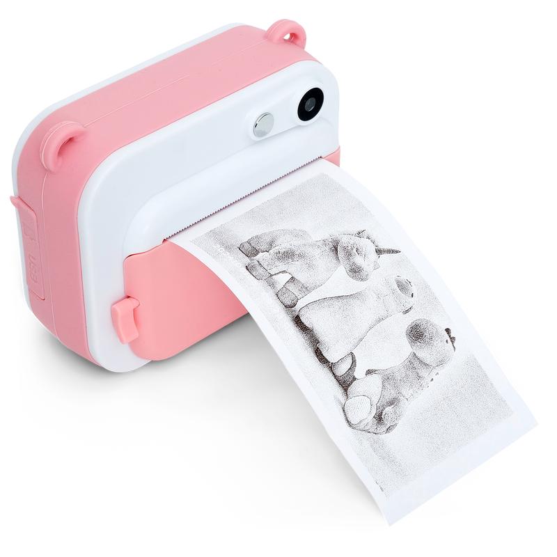 Appareil Photo Instantané pour Enfant - Rose - Combodeal avec 6x Papier  d'Impression Blanc - Silvergear