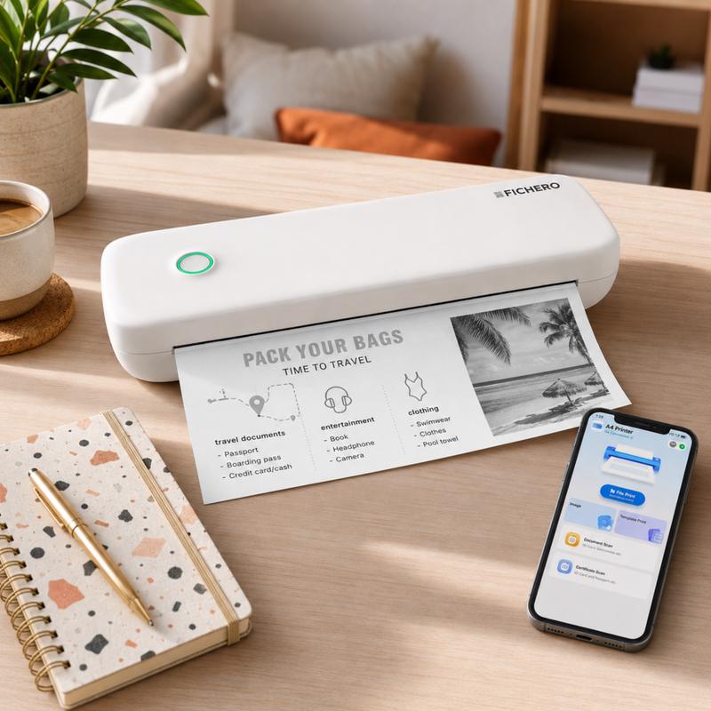Imprimante thermique portable 300 DPI