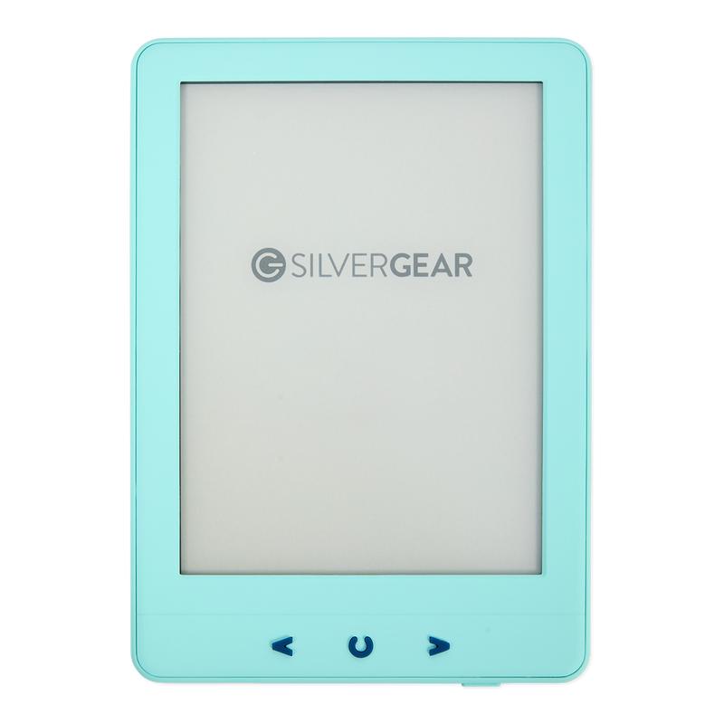 Liseuse électronique Silvergear bleue