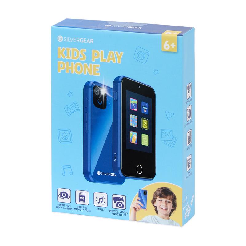 Silvergear toy phone - Blue - Packaging