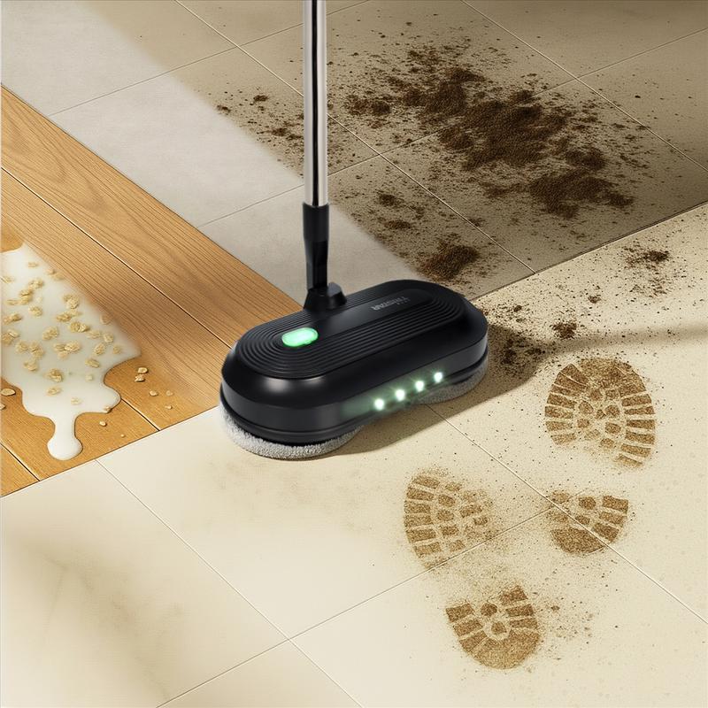 Tristar electric mop in use