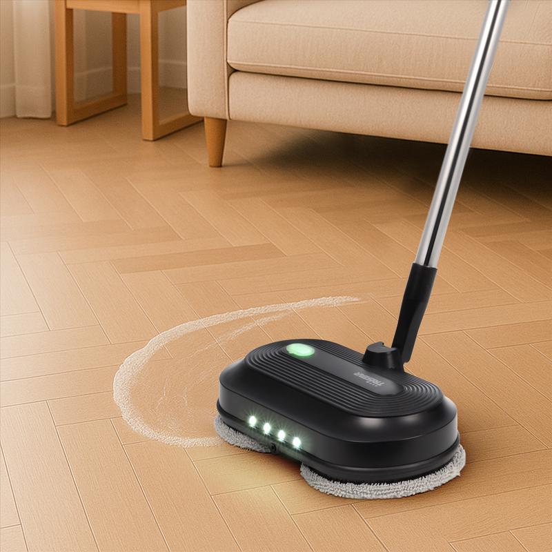 Tristar electric mop - in use on living room floor