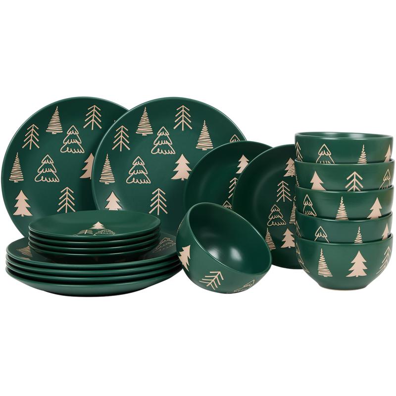Cookinglife Serviesset Rhythm & Lines 18-delig / 6 personen