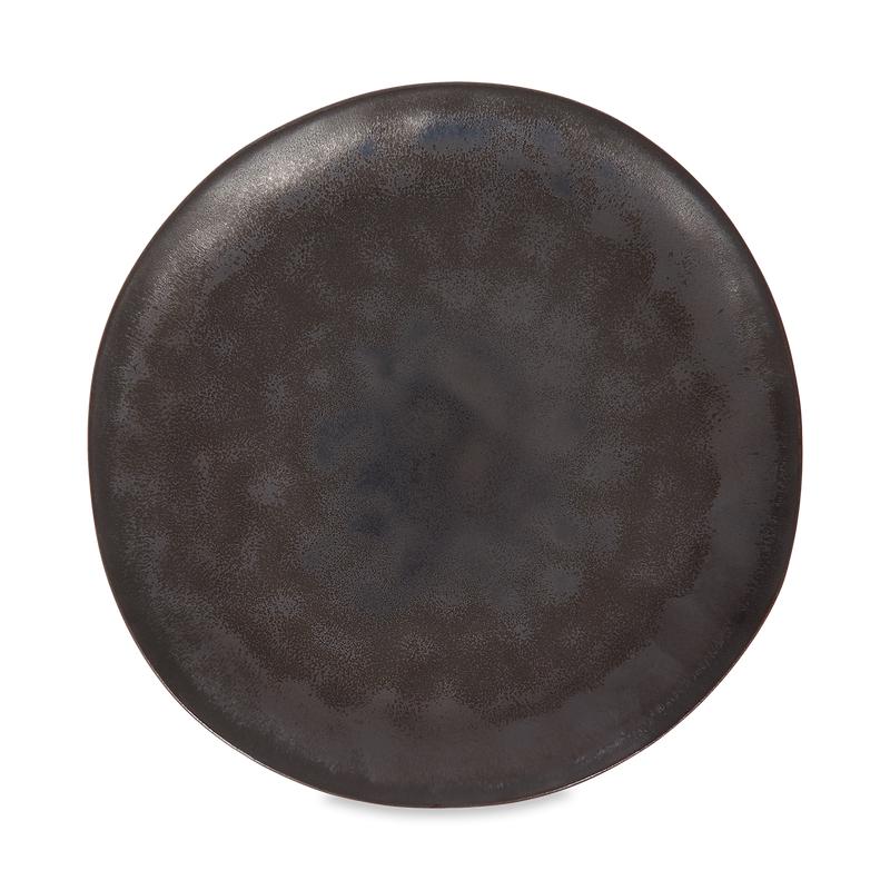 Dinner set - breakfast plate top view