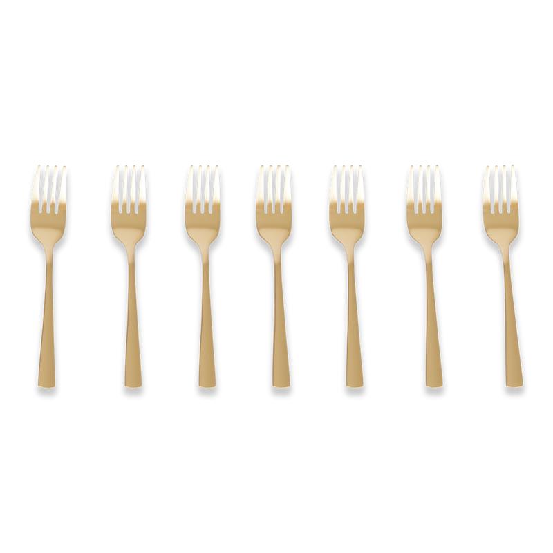 Cutlery set - forks underside