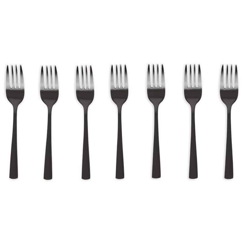 Cutlery set - forks underside