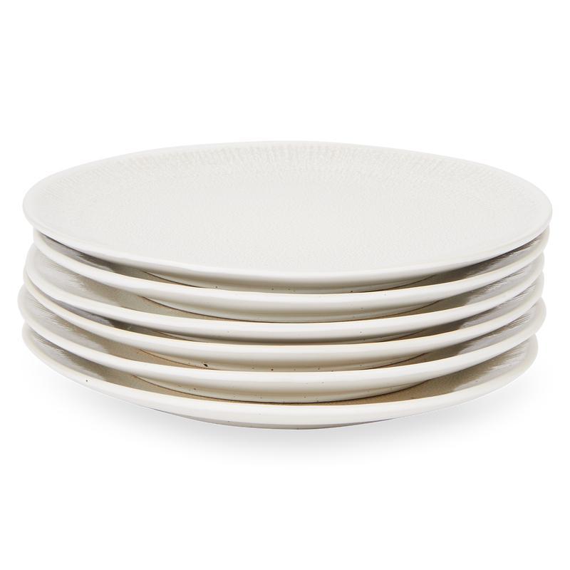 Reactive Glaze tableware set - off-white - plate set