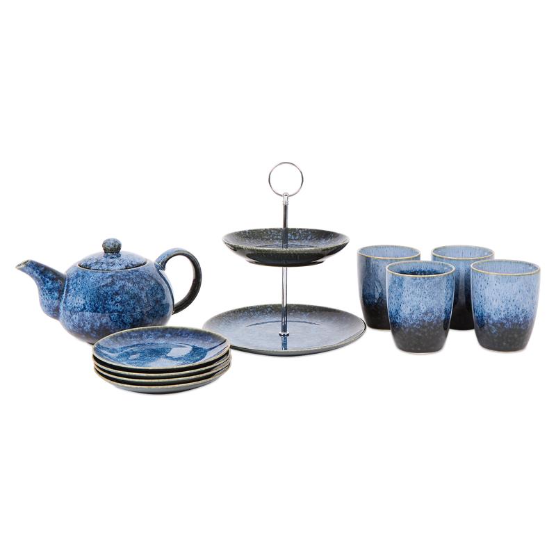 Tea set - Blue