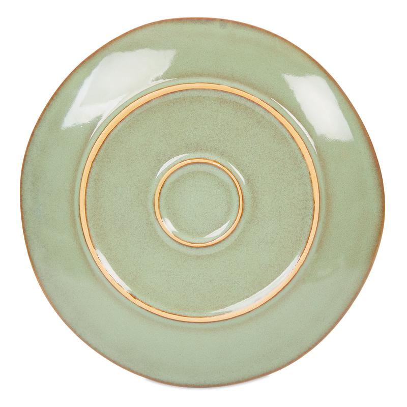 Handmade tableware - plate underside