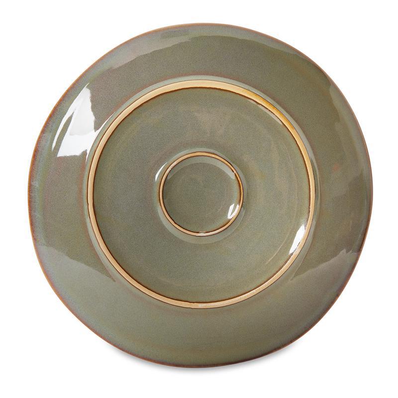 Handmade tableware - plate underside