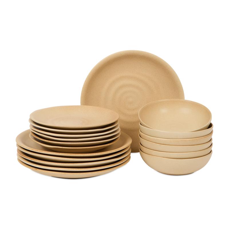 Bordenset Clay - beige complete set