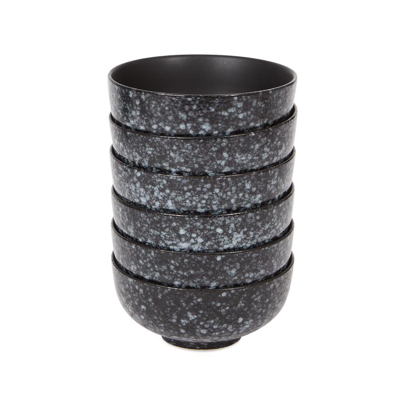 Speckle bowls stacked