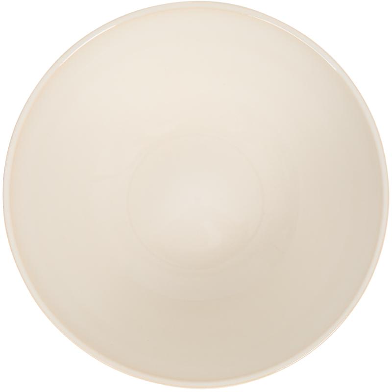 Shiny dinner set – beige – bowl from top
