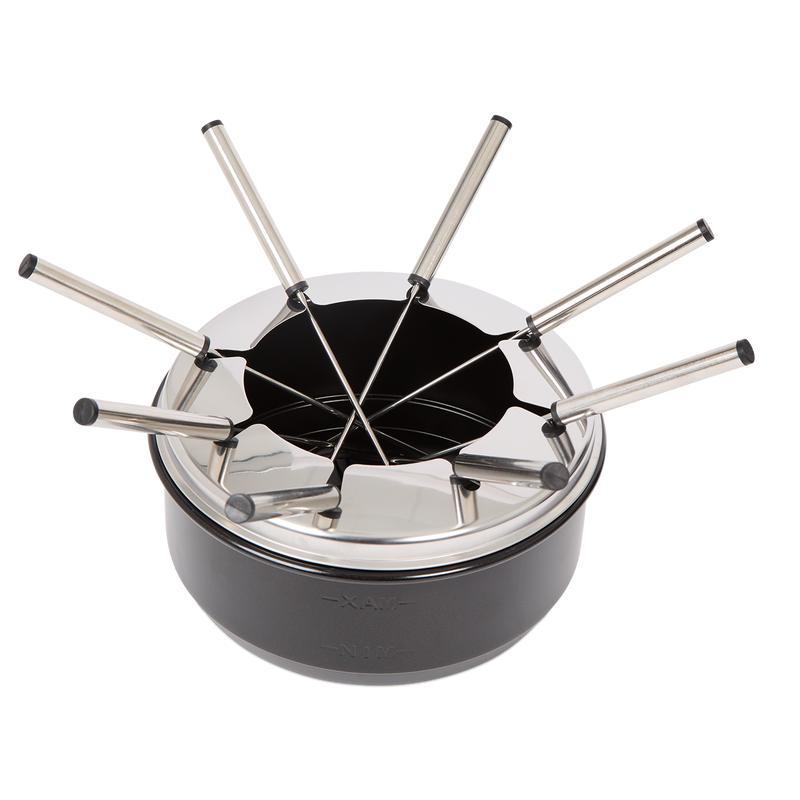 Gourmet and fondue set - fondue pan