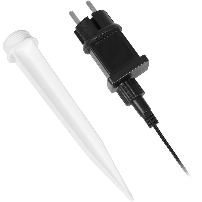 XXL design floor lamp - ground spike and plug