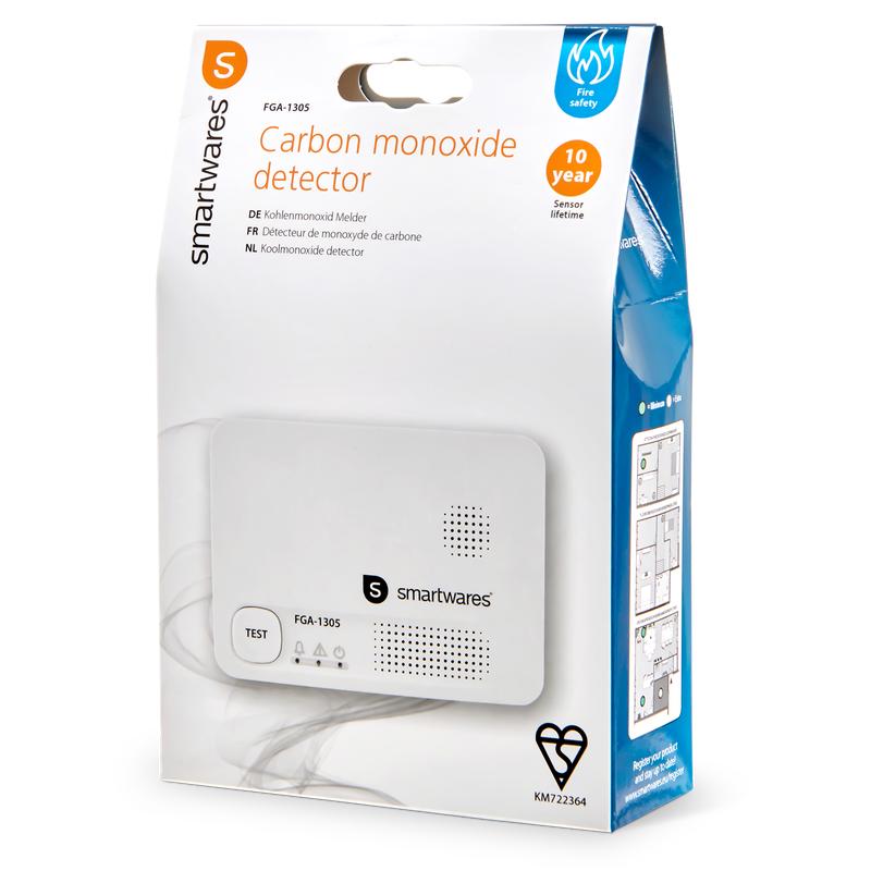 Packaging carbon monoxide detector