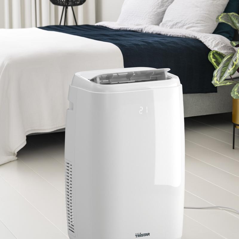 Mobile smart air conditioner - active in bedroom