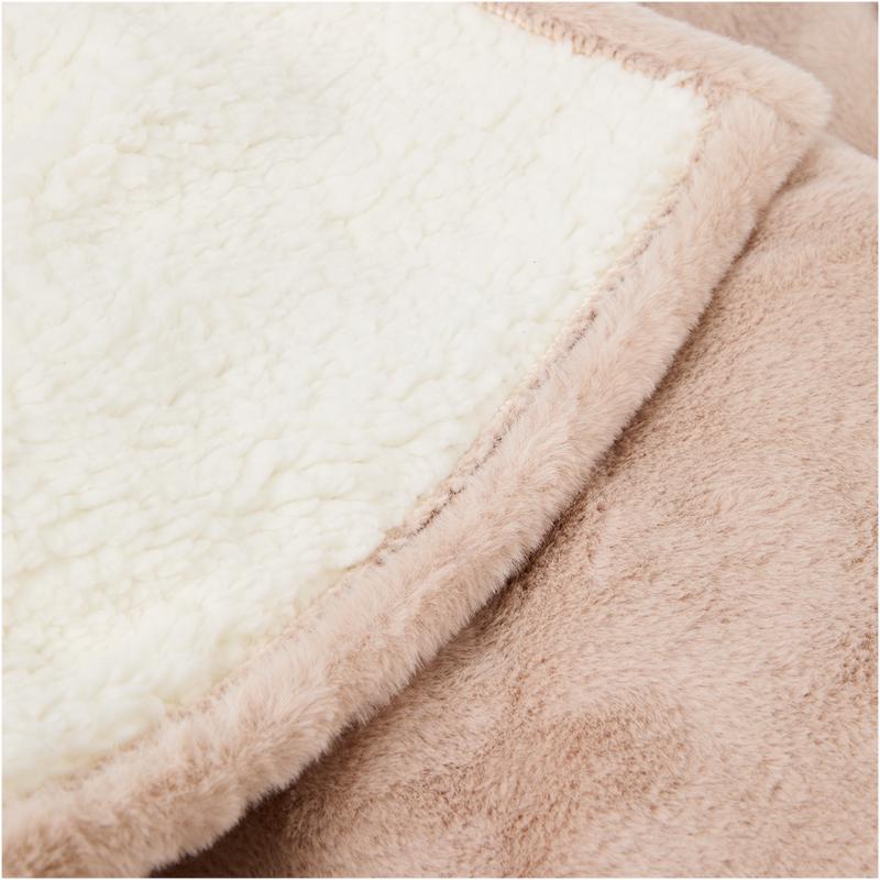 Carmen electric blanket - close-up of fabric