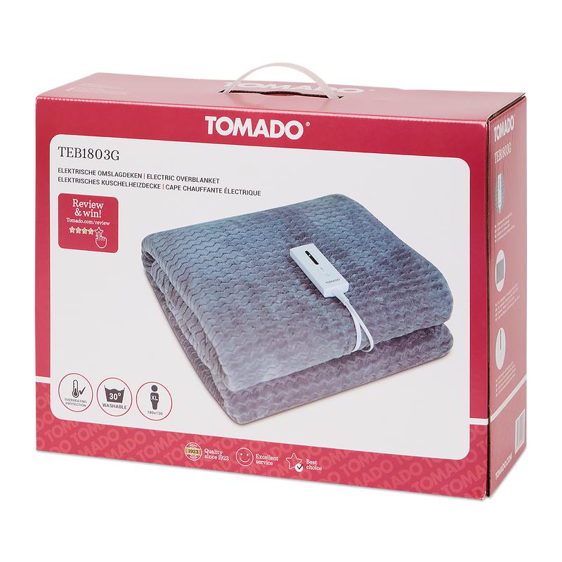 Tomado electric heated blanket XL in packaging