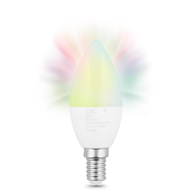 logica Kwestie aansporing Action Webshop | LSC Smart Connect multicolor ledlamp kaars