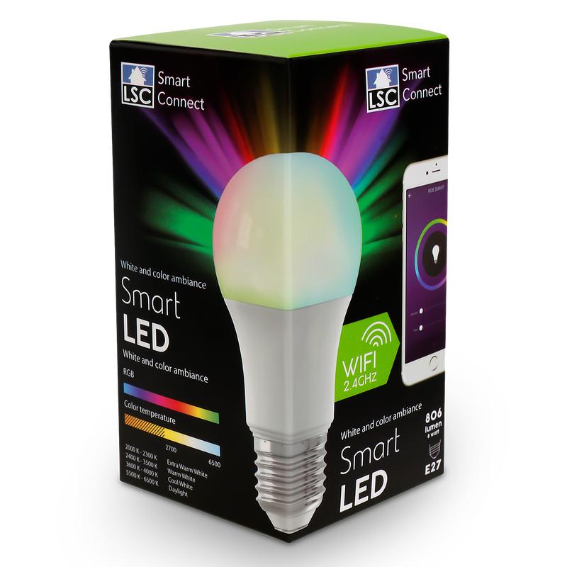 val Verlichten bouwen Action Webshop | Oude EAN LSC Smart Connect ledlamp - Multicolor