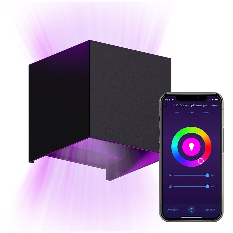 LSC Smart Outdoor wall lamp with app