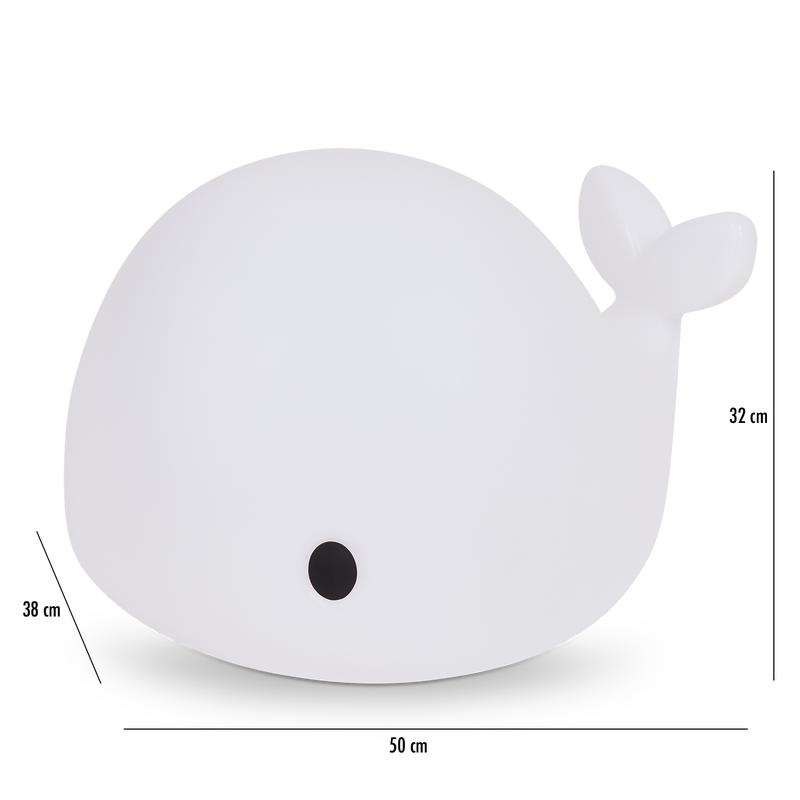 whale lamp sizes