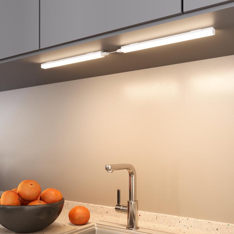 LSC Smart Connect rectangular cabinet light in kitchen