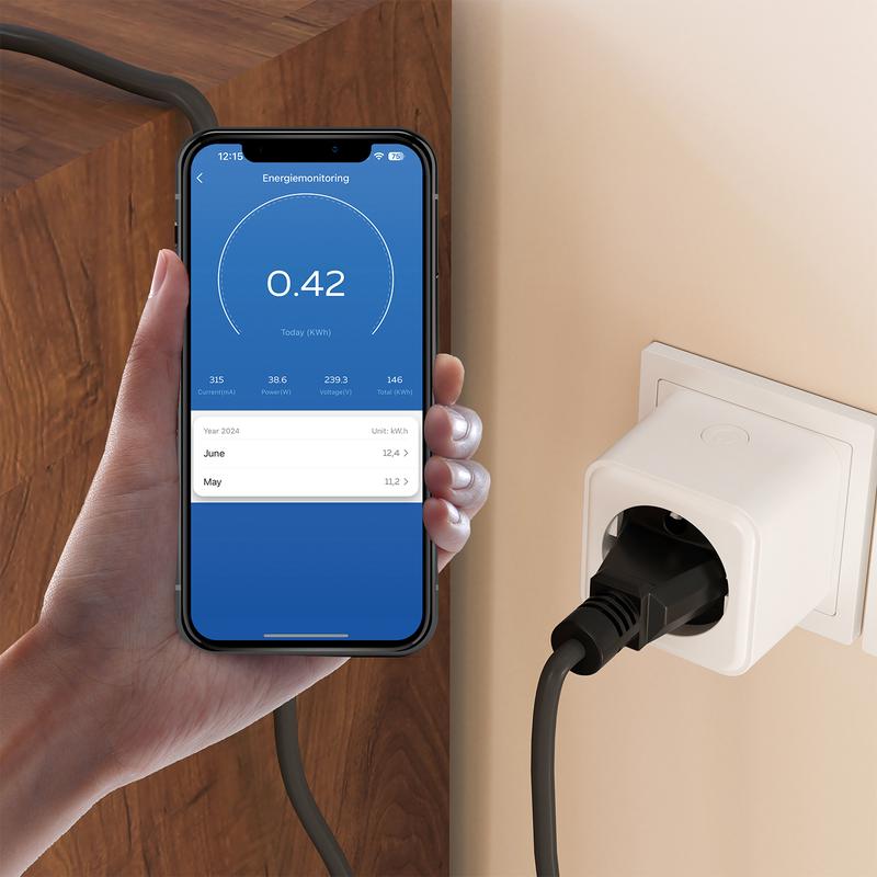 LSC Smart Connect plug with phone mood picture