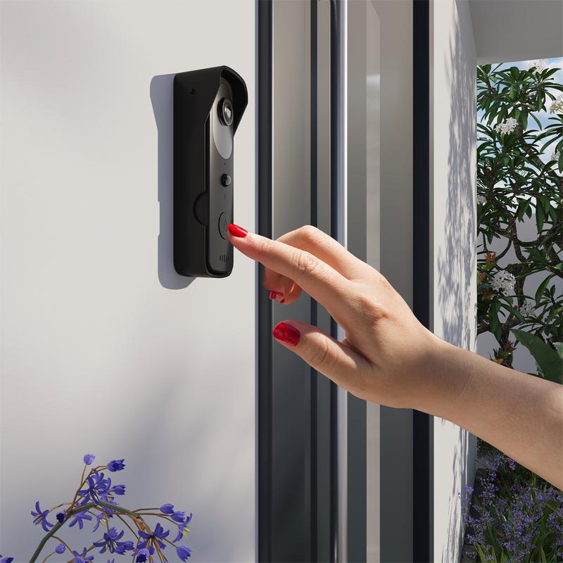 LSC Smart Connect video doorbell in use